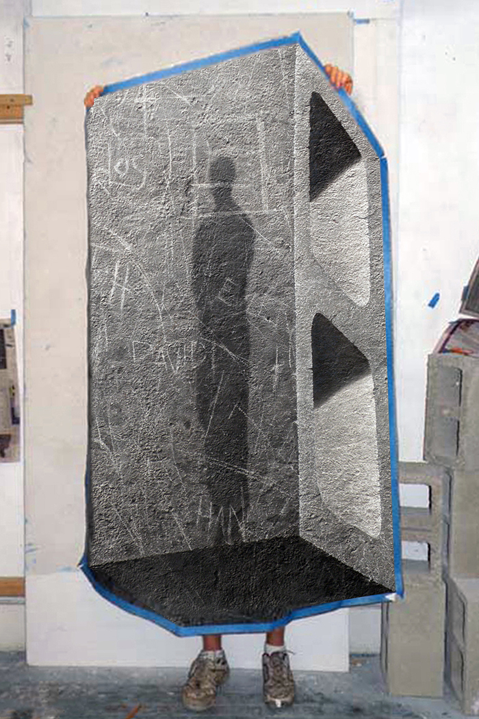 Nolan Haan in studio